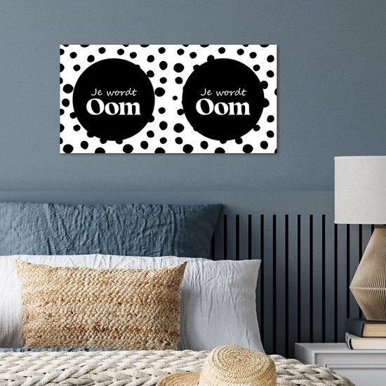 Affiche 'Tu deviendras tonton' - Citations - Proverbes - 40x20 cm