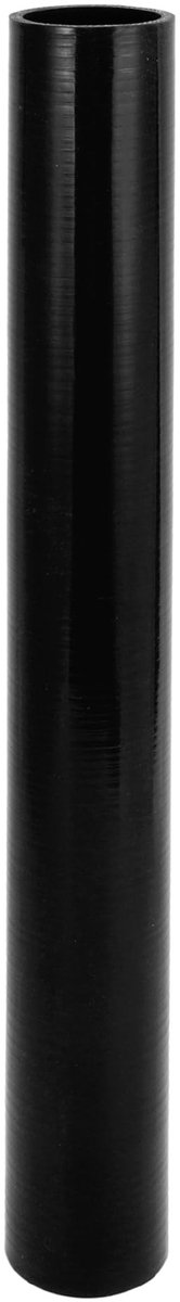 Dailygoods- Koelvloeistofslang 500 mm - Siliconen - Zwart - Binnendiameter 48 mm - Temperatuurbestendig tot 300 °C - Meerlaags geweven stof - Siliconenslang