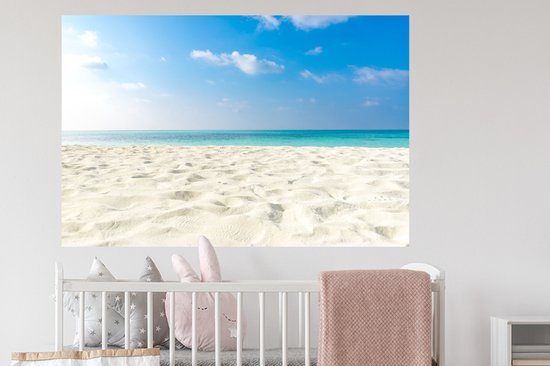 Stickers Stickers muraux - Tropical - Plage - Mer - 120x80 cm - Film adhésif