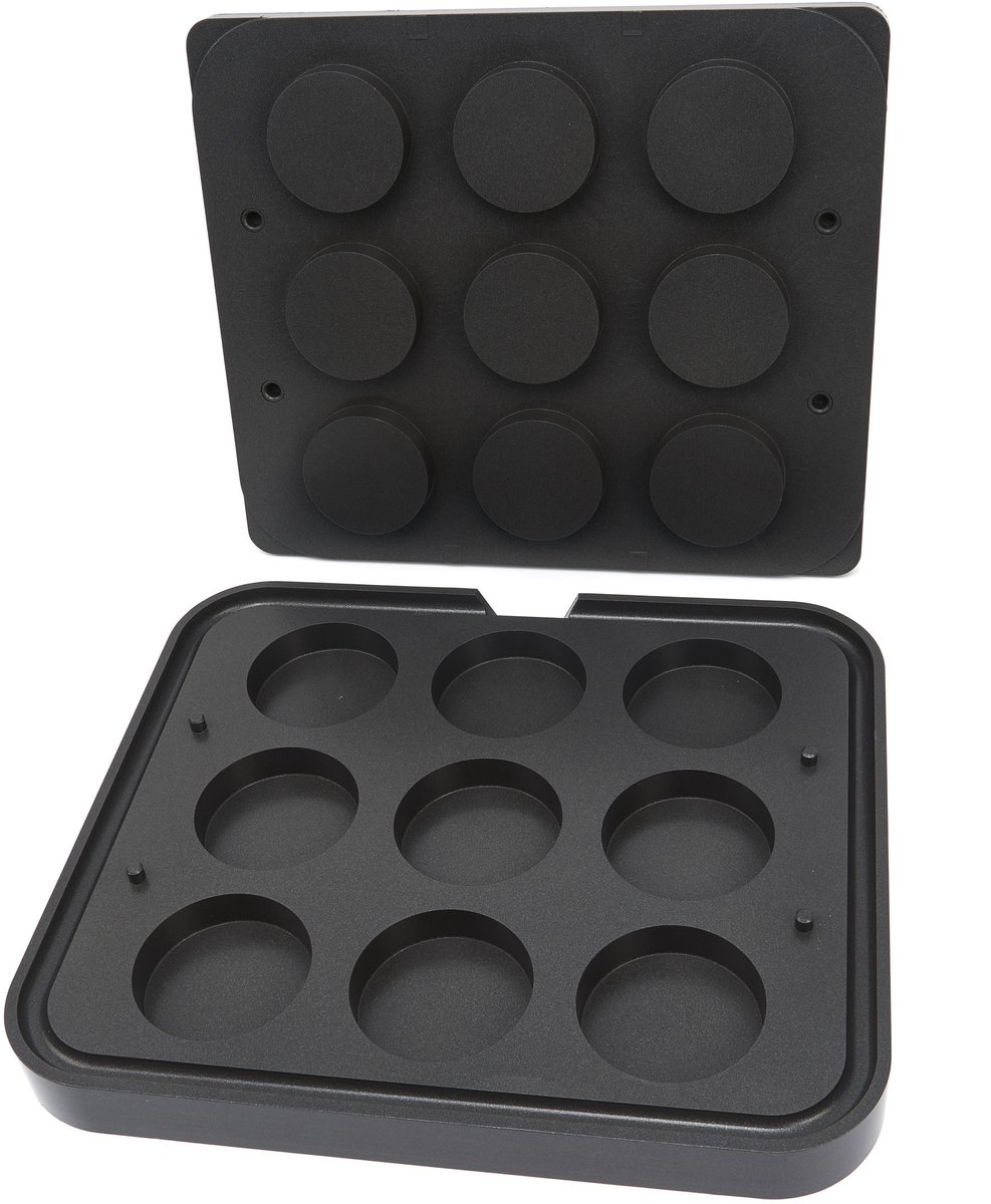 Tartelette Vorm - Cilinder - 80 mm - 9 stuks