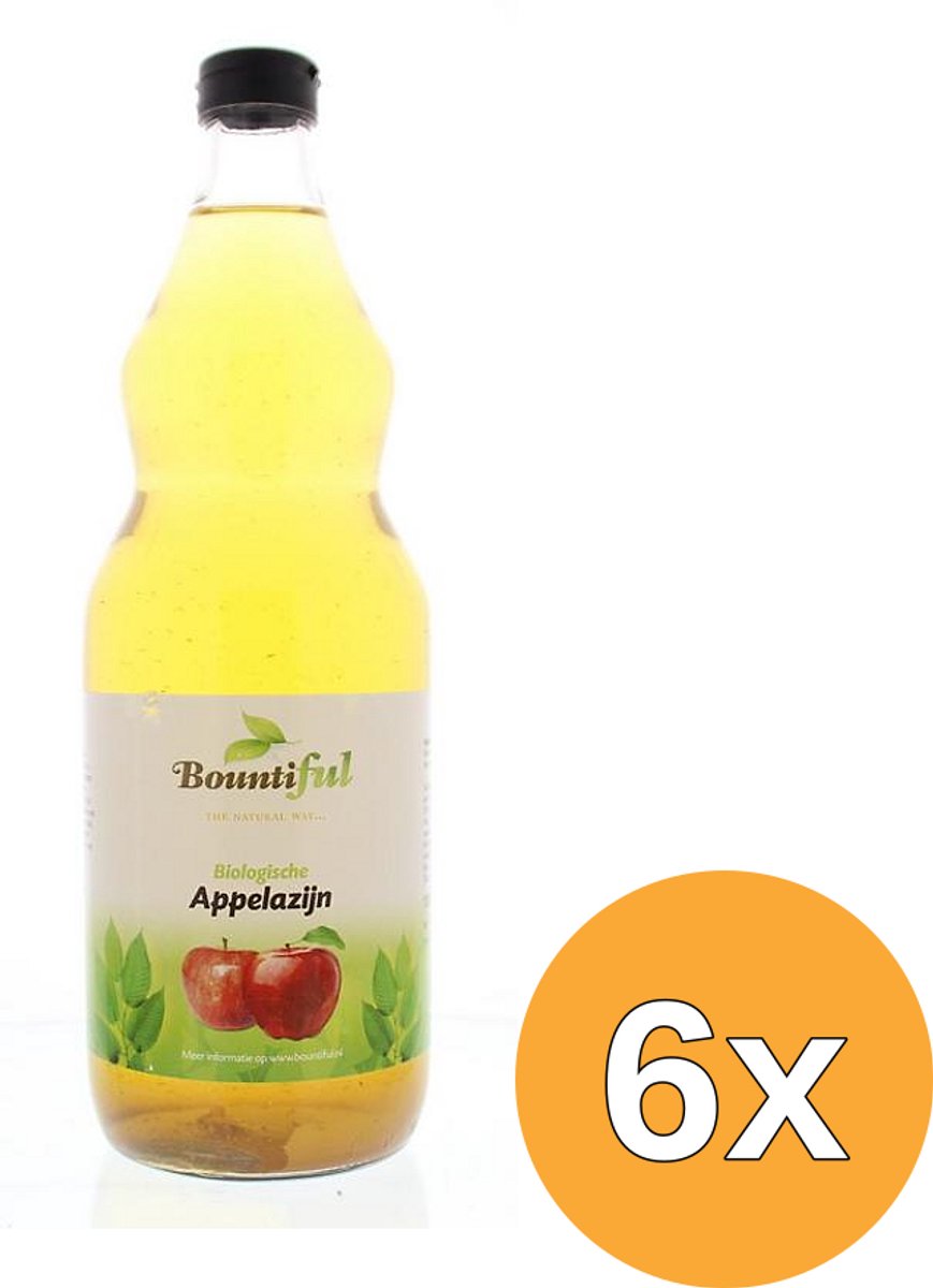 6x Bountiful Appelazijn Bio (1000 ml)