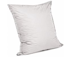 Bananair - Zitzak XXL afneembare hoes - Voor buiten - Waterdicht - UV-bestendig - Lichtgrijs - 120x160 cm