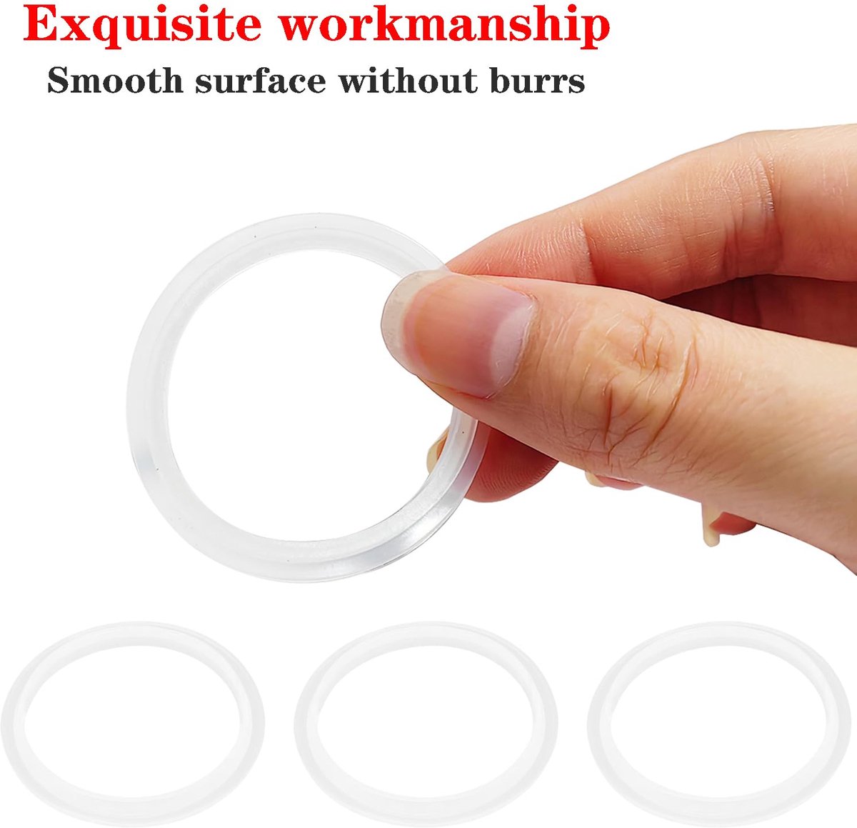 4 stuks siliconen afdichtingen voor wastafelstop, 31 x 24 mm, O-ring, vervangende afdichtring voor wastafel-afvoergarnituur