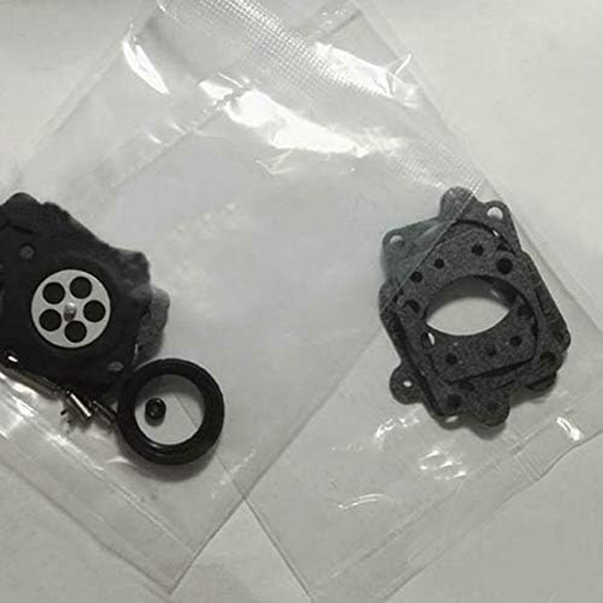 Reparatie Carb Kit, Carburateur Rebuild Kit Inclusief Diafragma Pakking en Naald Reparatie Set Past Walbro WYL Carburateur K20-WYL Overall Size(approx.):28mm(L) Black,silver etc