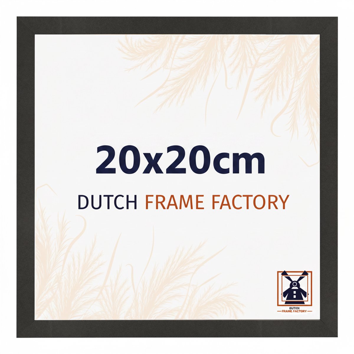 Fotolijst 68x98 cm - MDF - Donkerblauw - Benno