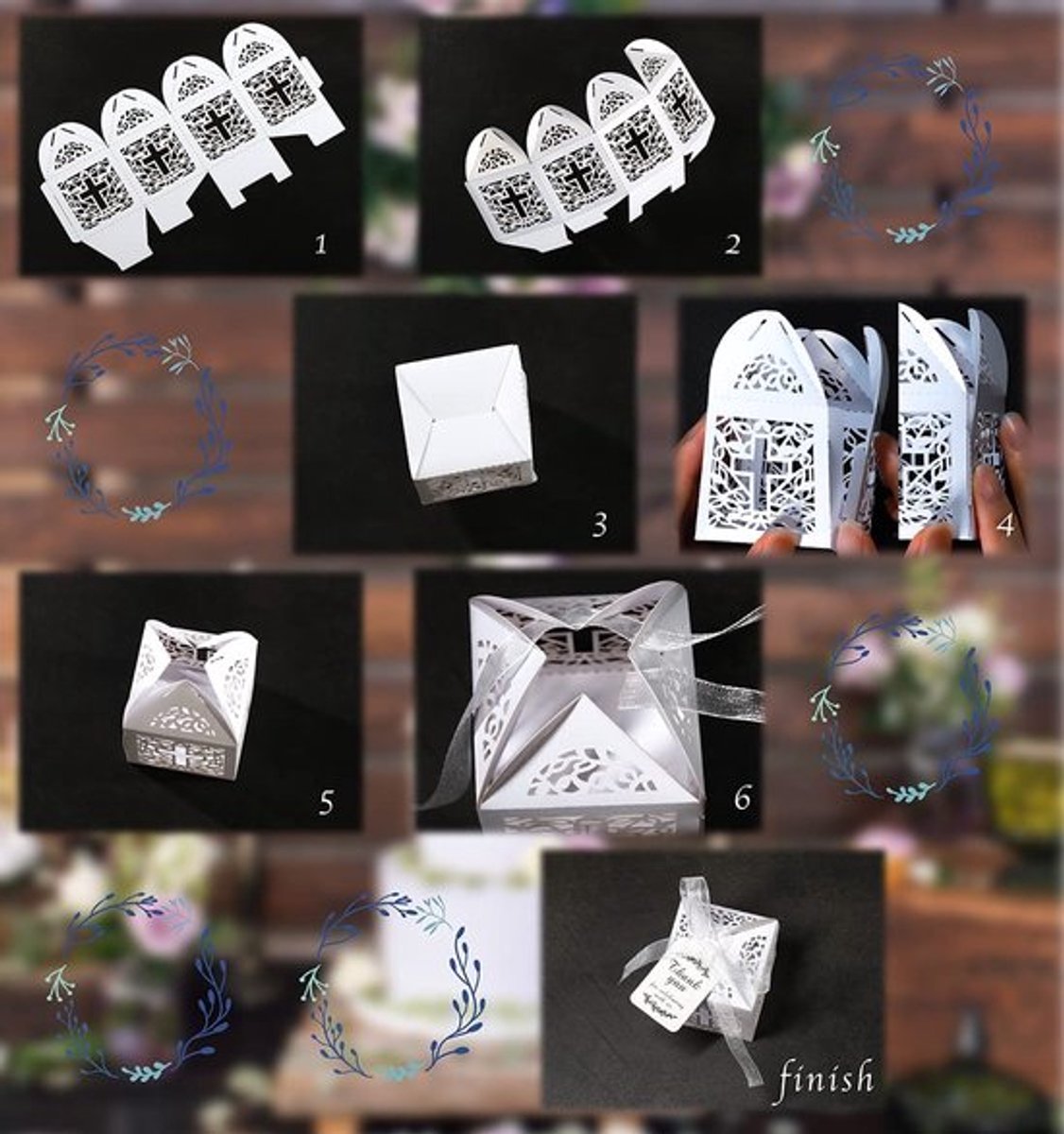 SPHProducts - Gastgeschenken - Doop - Huwelijk - Geschenkhangers