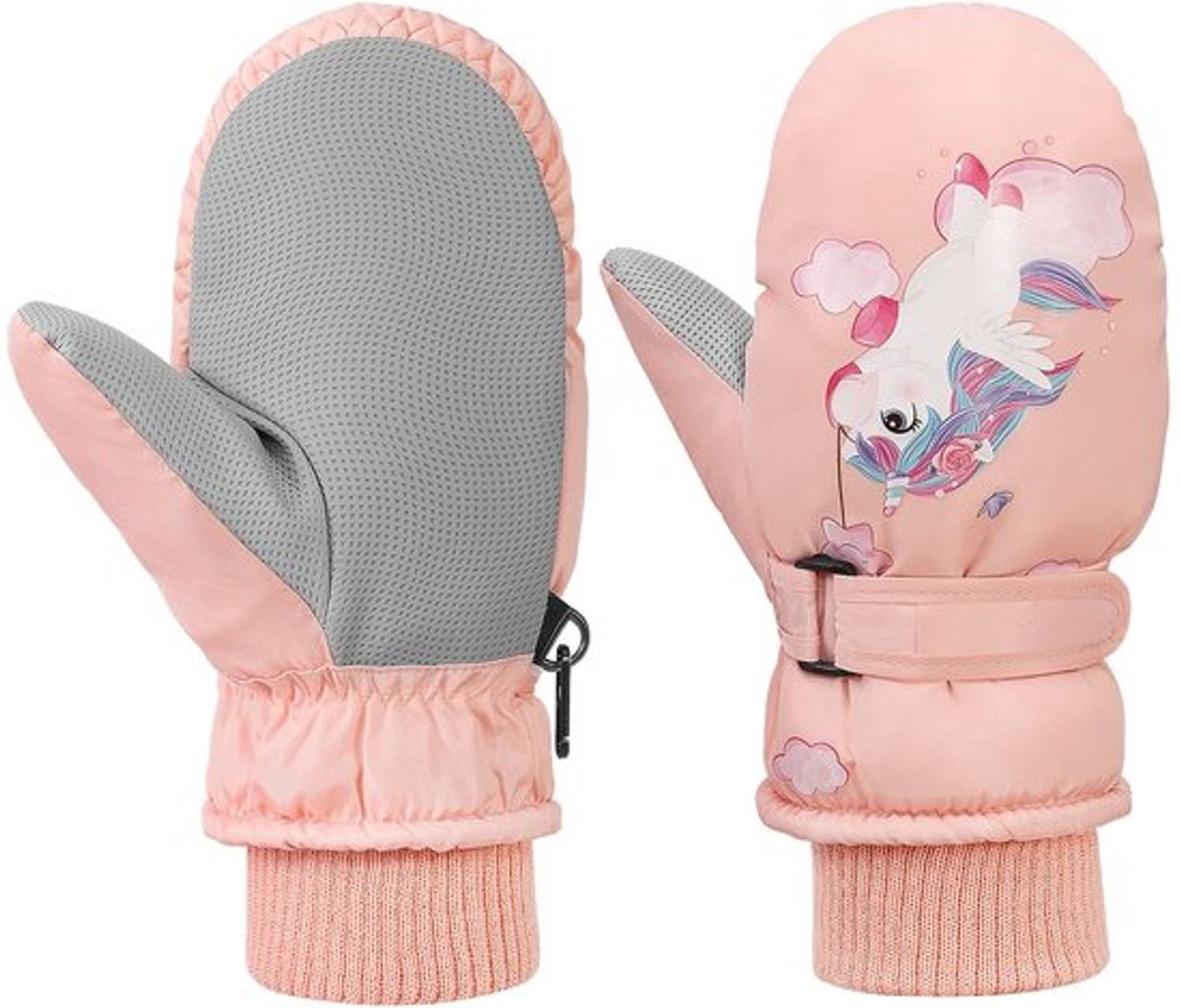 Toddler Mittens Kids Skiing Gloves Warm en Winddicht 21 01 x Blauw