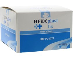 Heka Hekaplast Fix pleister 10 x 5cm 1 Rol