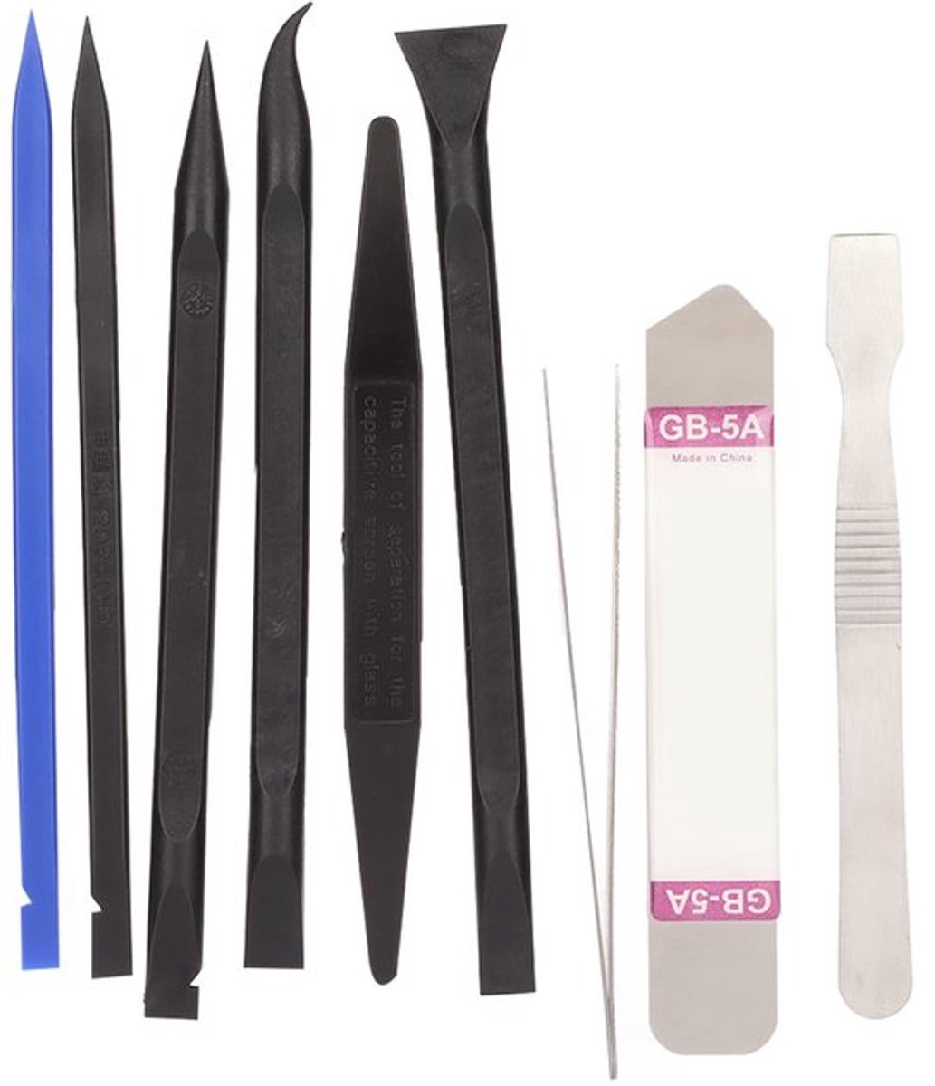 Aladdien - Elektronica Opening Pry Tool Reparatie Kit - 9 in 1