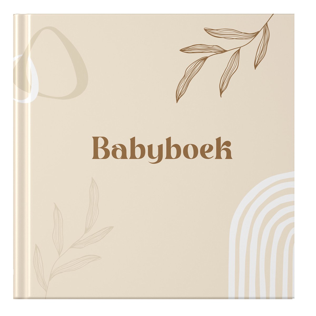 Fyllbooks Babyboek Mijn eerste jaar - Crème