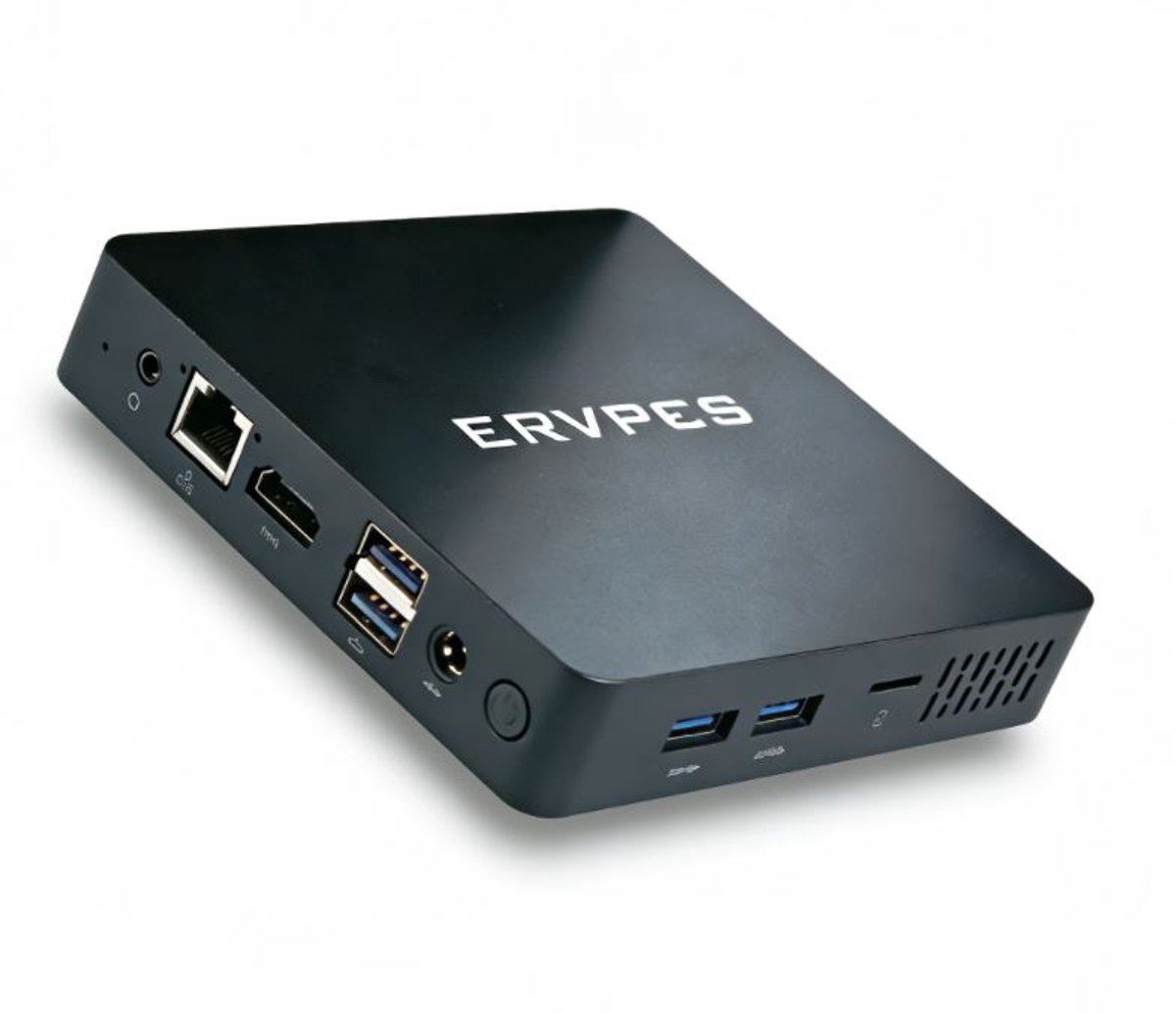 ERVPES B20E Mini PC - Intel Core i5-6500Y - 8 GB RAM - 128 GB SSD - Windows 11 Pro - Dual Band WiFi - Gigabit LAN - Dual HDMI - Compacte Desktop PC