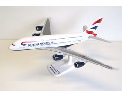 schaalmodel vliegtuig British Airways Airbus A380 schaal 1:200 lengte 36,37cm
