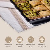 Poster 40x20 cm - Baklava uit Libanon - Posters - Kamer decoratie - Wanddecoratie woonkamer - Muurdecoratie slaapkamer