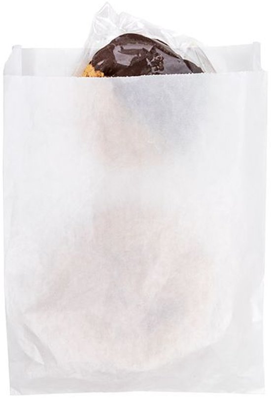Zijvouwzakken Pergamijn papier 17,1x2,5x22,9cm (100 Stuks) — afbeelding 2