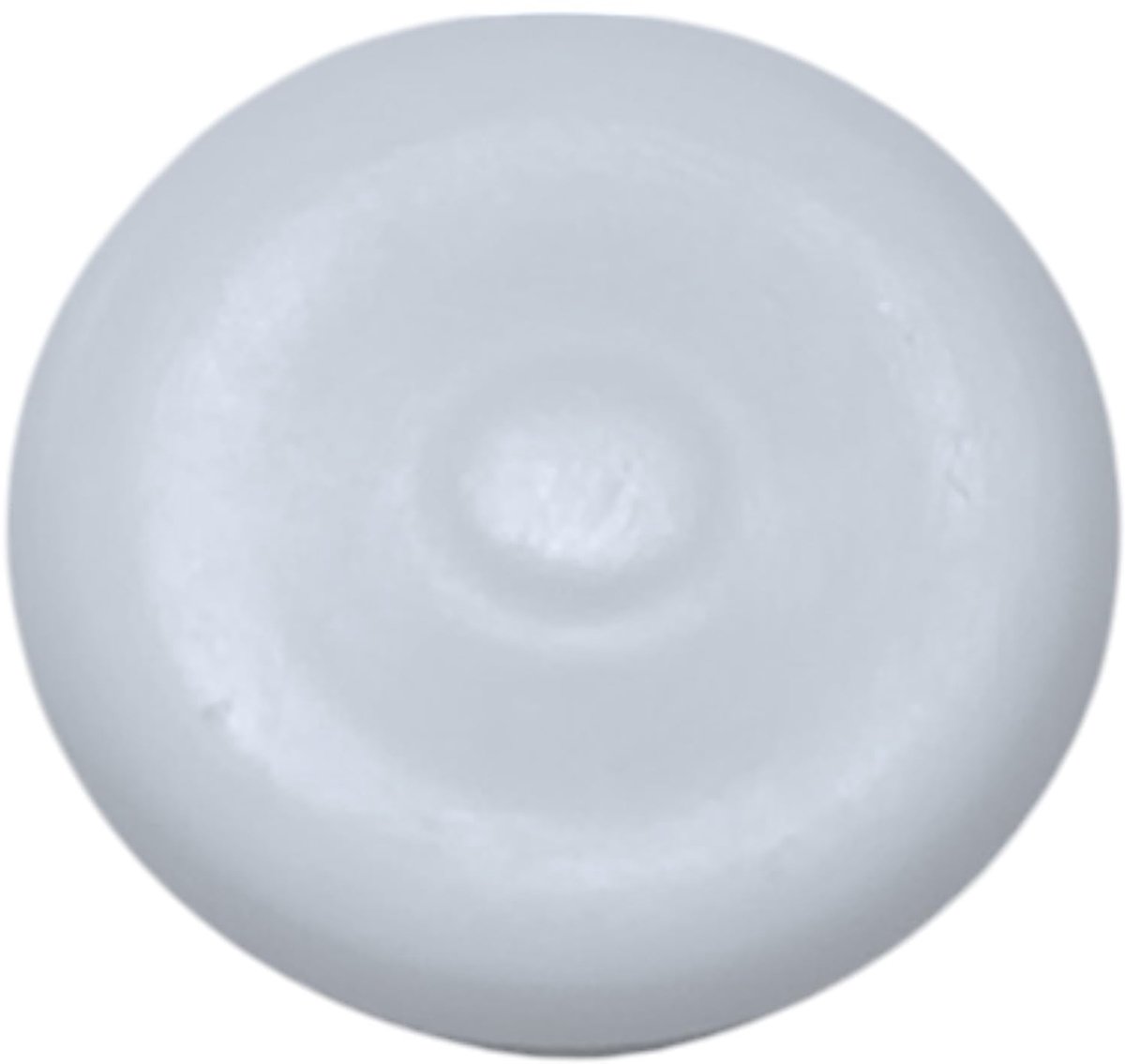 Gordijnrails, wit, rond 9 mm gat (10)