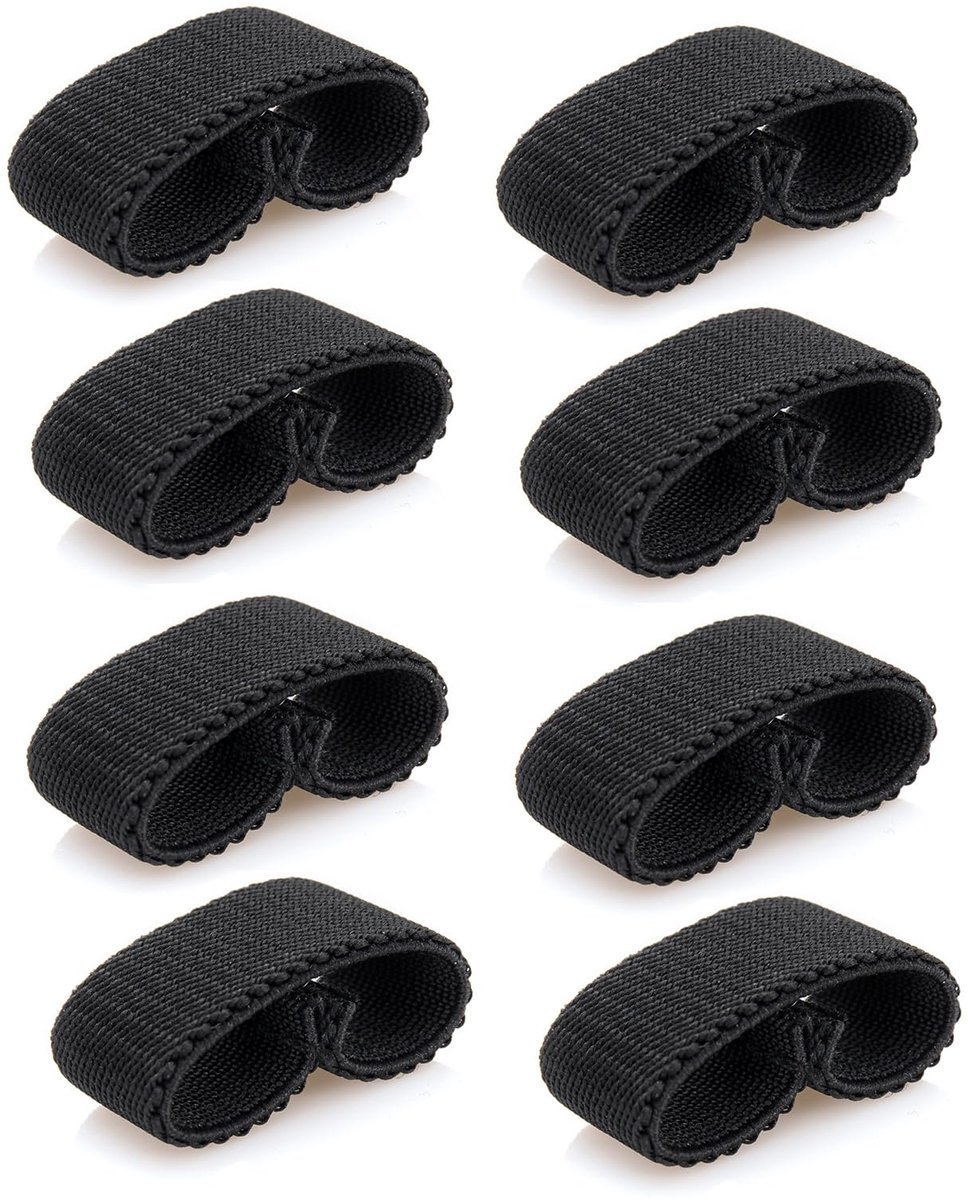 Riemhouders voor dienstriemen, elastische riemlussen, rugzakriemhouder, riem blijven strikken, tactische riemhouder, voor riemen van 3,5 cm-4 cm