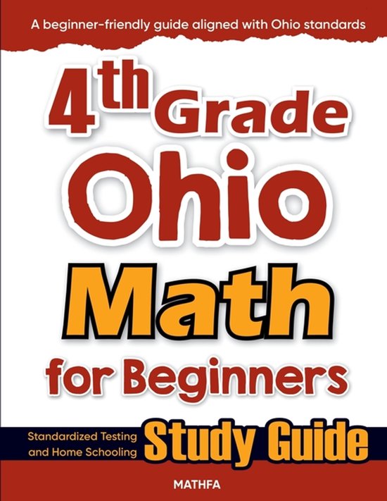 4th Grade Ohio Math for Beginners - cover