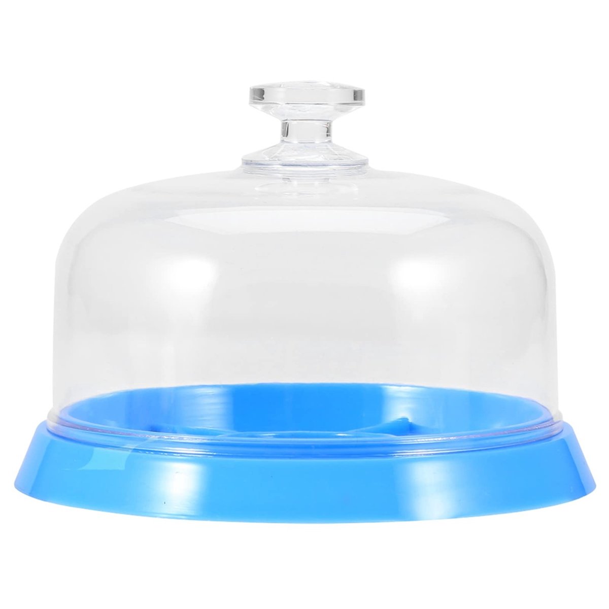Dailygoods- Horloge Stofhoes - Duurzaam Plastic - Opbergdoos met 6 Compartimenten - Bescherming voor Horloge Onderdelen - Compact en Draagbaar - Transparante Deksel - Opslagdoos