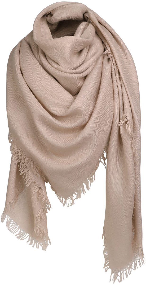 Dames sjaal groot formaat 140 x 140 cm avondstola's vierkante deken effen kleur wrap sjaal chique stola uitlaat warme effen kleur voor dagelijkse bruiloftsavond met franjes randen, Beige, 140 x