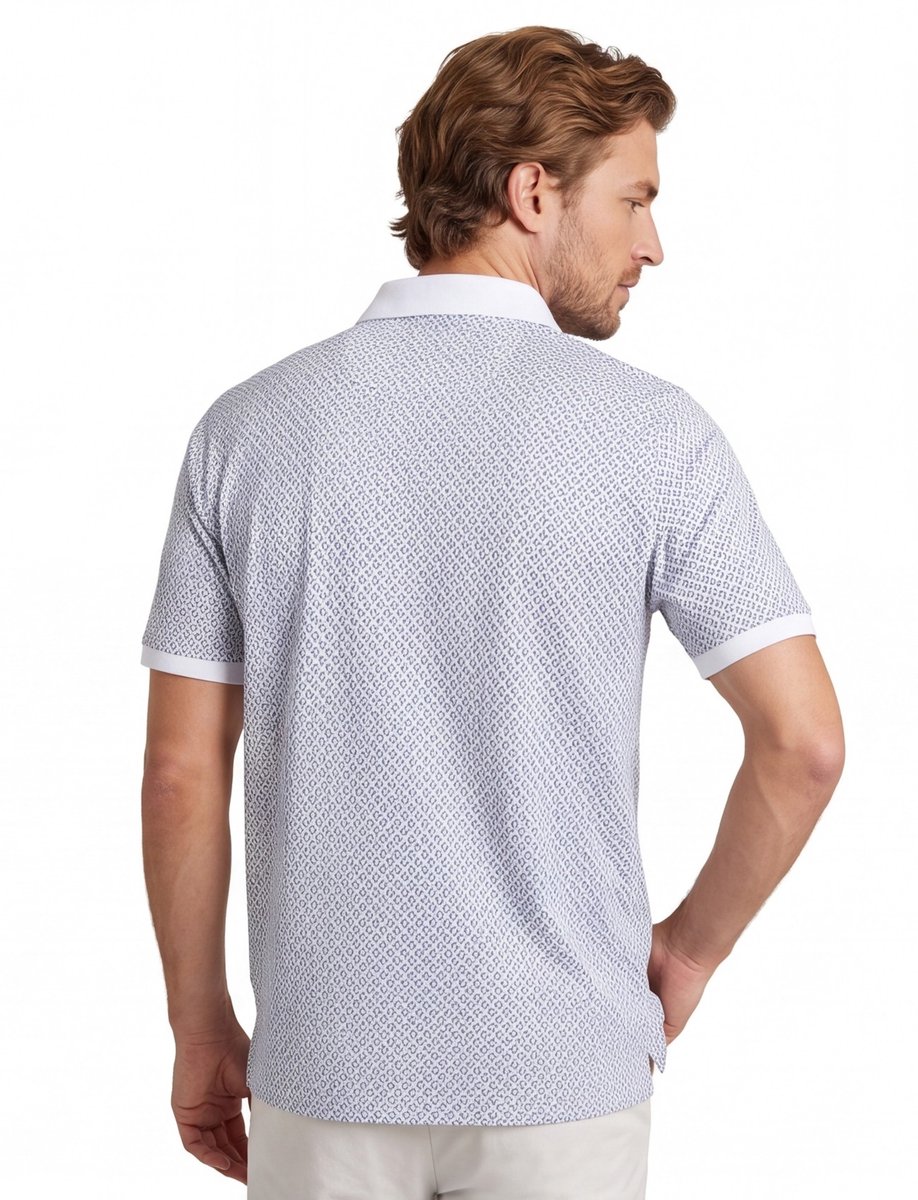 Brax poloshirt korte mouw blauw
