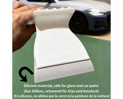 Goutime De elastische en verouderingsbestendige Eva-schuimrubberen auto-ijskrabber is een ergonomische professionele garde voor auto's – snel en effectief, duurzaam en zacht voor de ruiten
