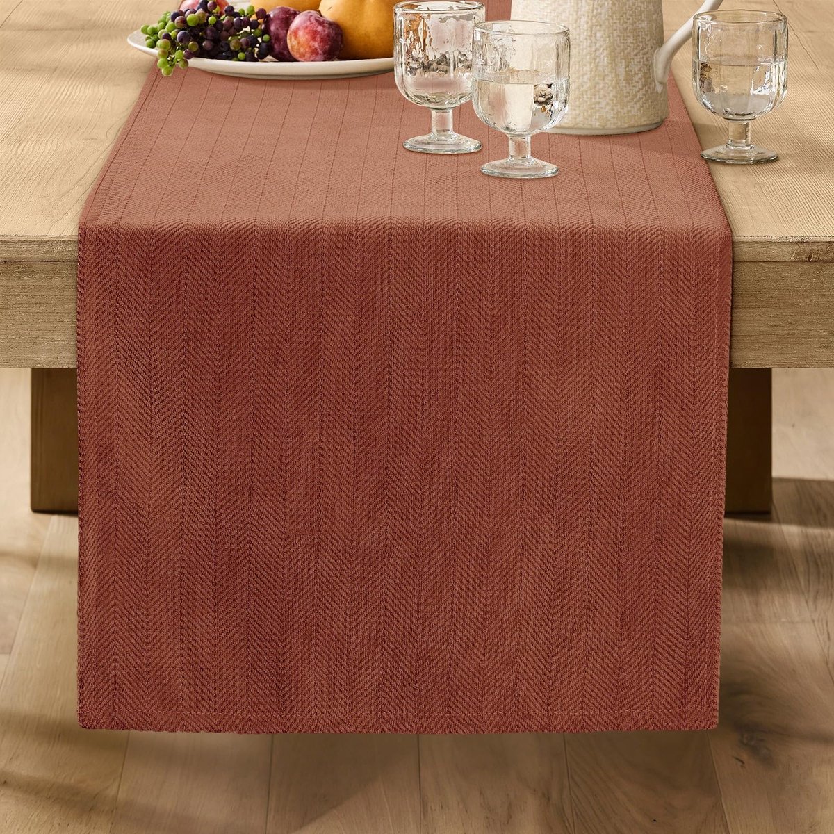 Tafelloper, wasbaar, elegant design, zacht en luxe, decoratief voor woonkamer, eettafel, interieurdecoratie, keuken, vakantie en feestdecoratie