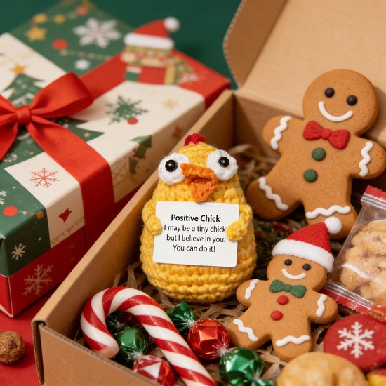 Hug Positieve aardappel, positieve aardappel, kip, moedermaker, eerste schooldag, knuffeldier, grappige kleine verjaardag, Kerstmis, housewarming, cadeaus voor mannen en vrouwen — afbeelding 3