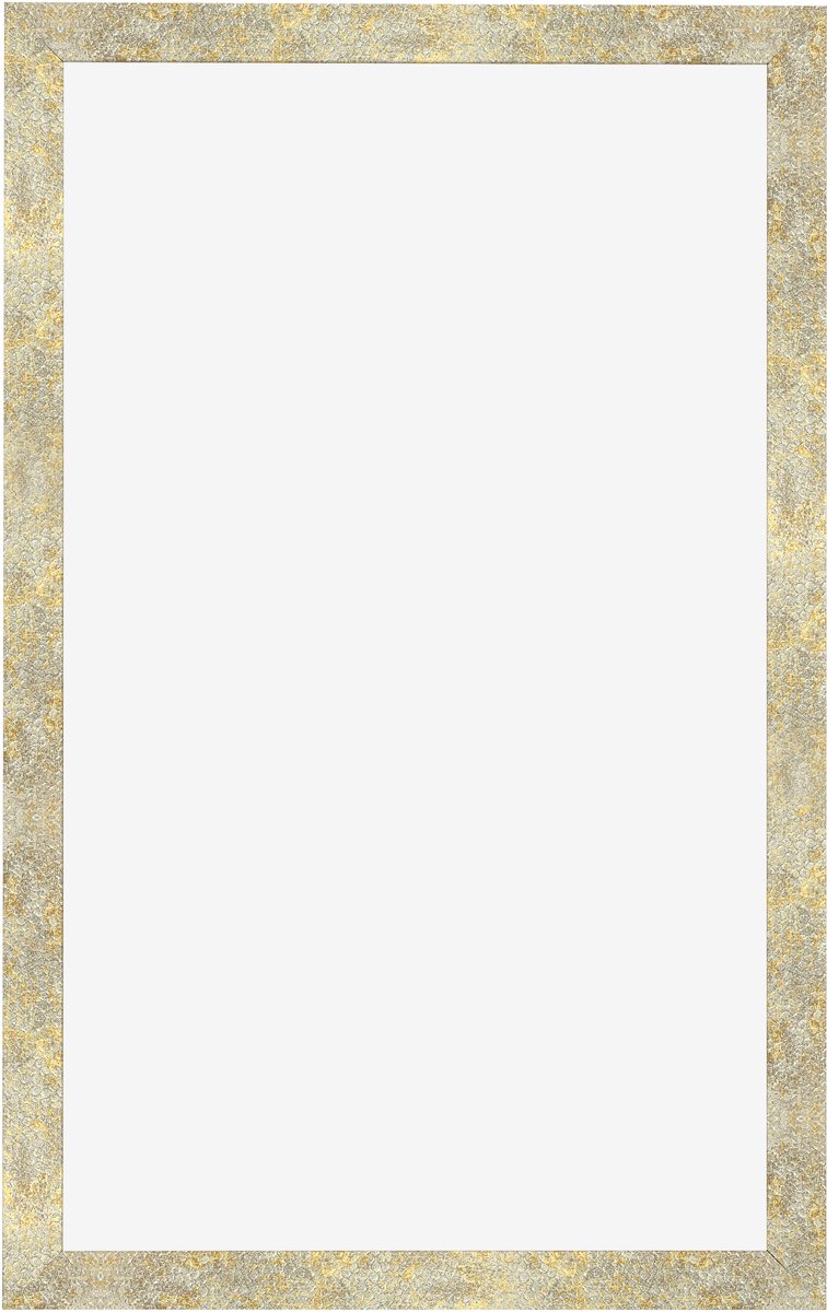 Fotolijst 33x48 cm - MDF - Zilver-Goud Hamerslag - Benno