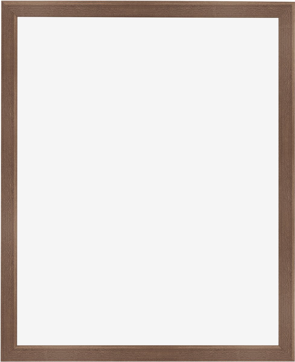 Fotolijst 28x35 cm - MDF - Walnoot Donker - Benno