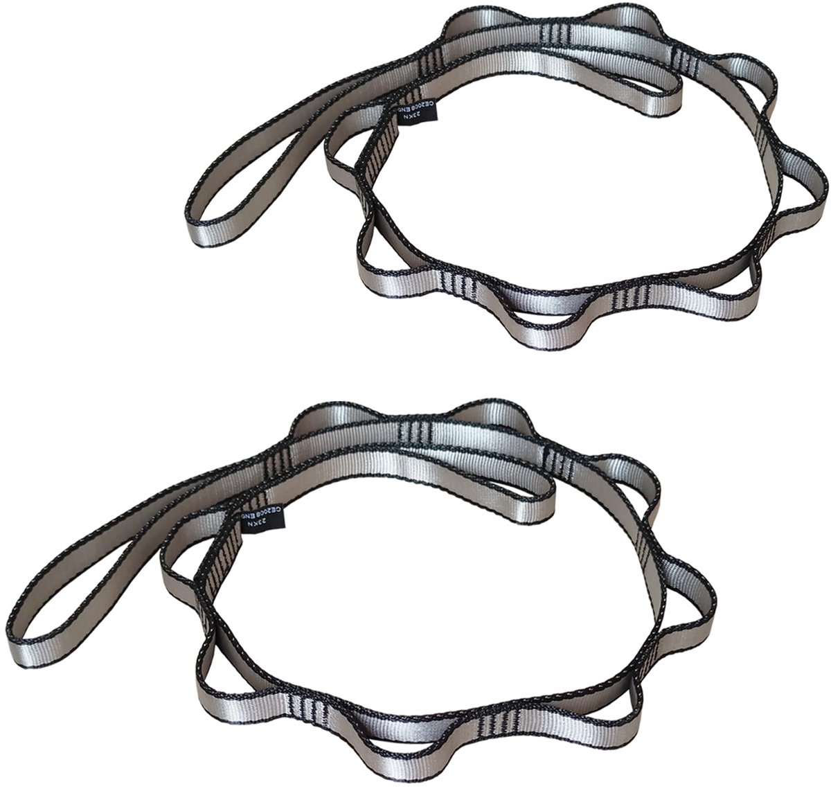 2 stks Daisy Kettingen Verstelbare Nylon Klimmen Bandjes Yoga Hangmat Extension Riemen
