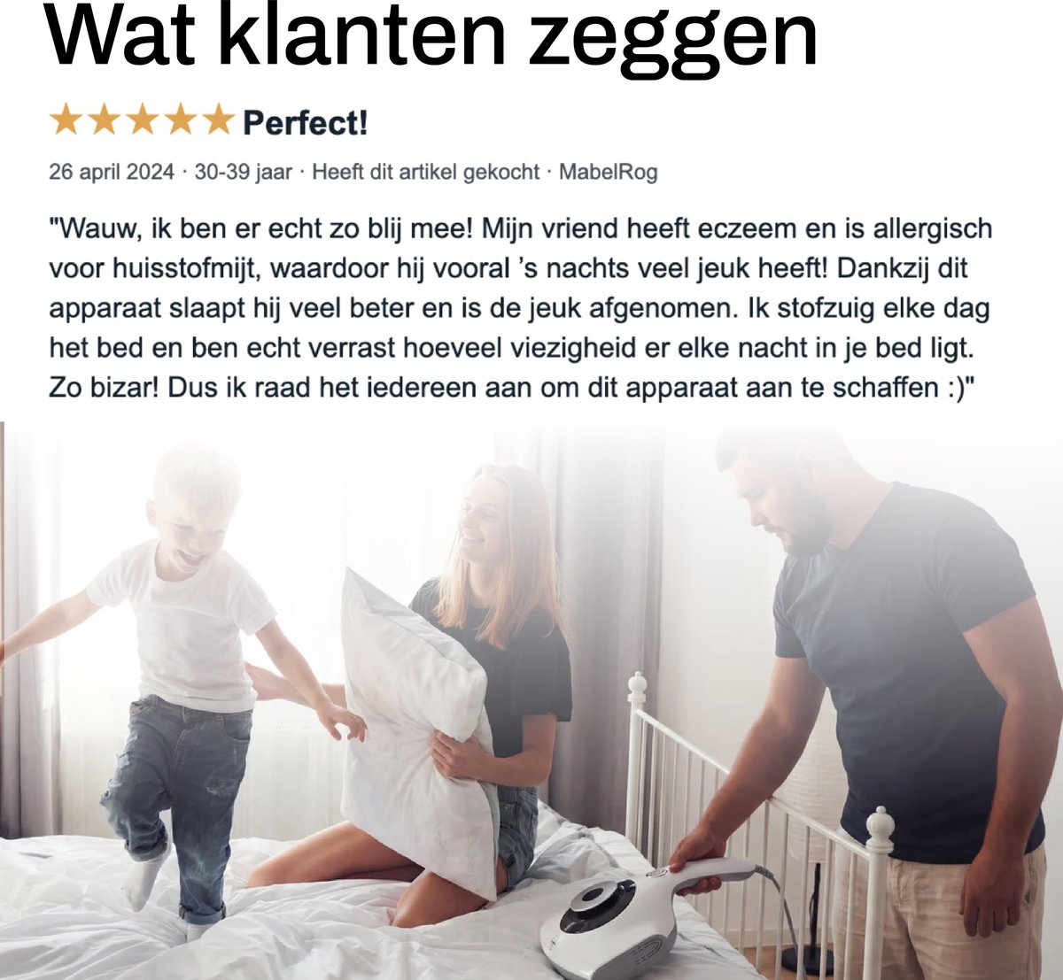 KLEINN & co. Bank en Matras Reiniger - Tapijt Reiniger - afbeelding 3