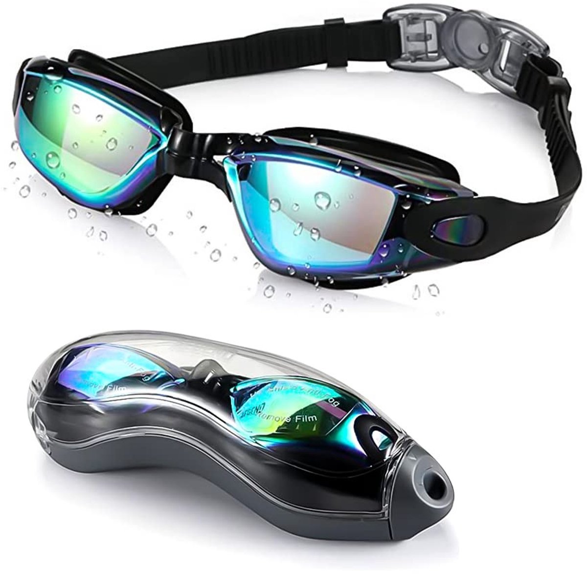 SolidKeus - Zwemgoggles met Anti-Fog en UV Bescherming
