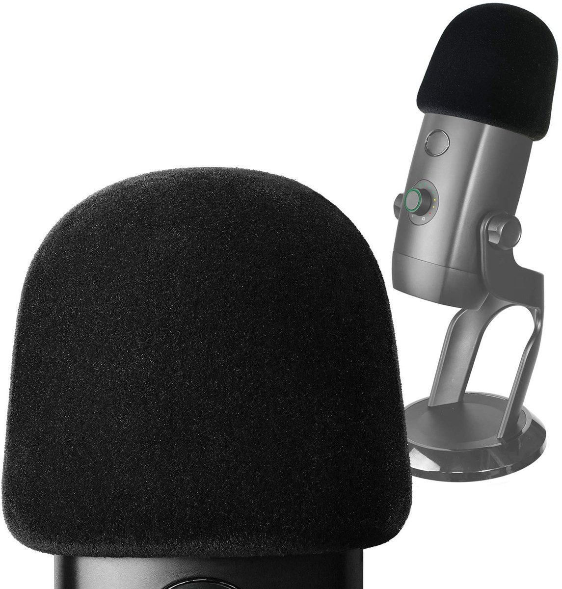 SolidKeus - Foam Windshield voor Blue Yeti X Microfoons