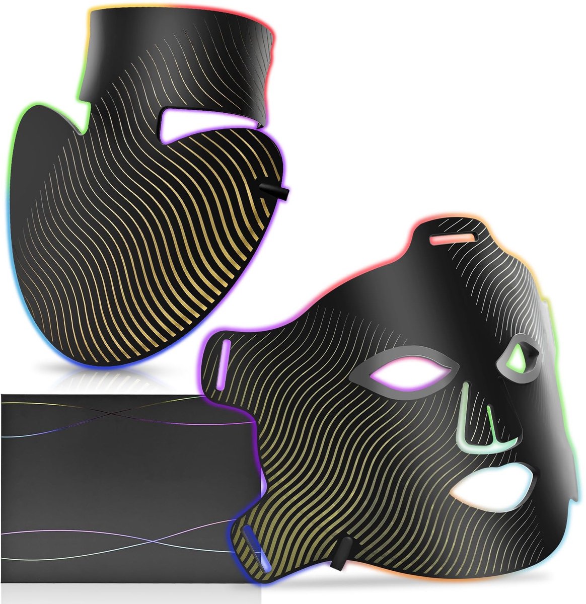 SolidKeus - LED Gezichtsmasker voor Gezicht en Hals met Roodlichttherapie