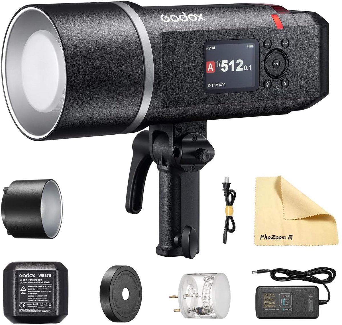 SolidKeus - Professionele Flash Strobe Monolight 600Ws voor Fotografie