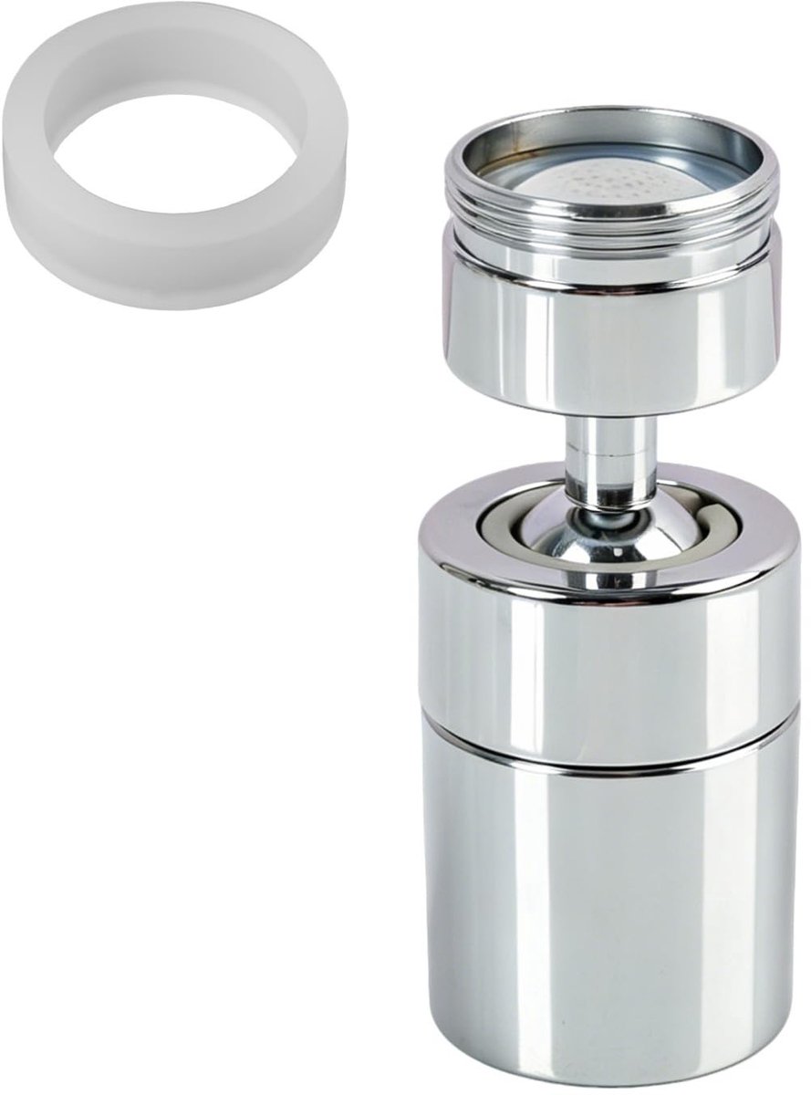 SolidKeus - 360 Graden Draaibare Kraan Nozzle met 2 Straalmodi