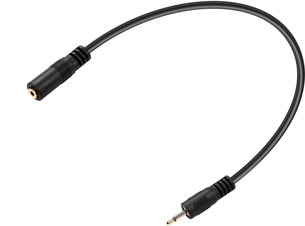 SolidKeus - 2.5mm Mono Audio Verlengkabel voor Hoofdtelefoons