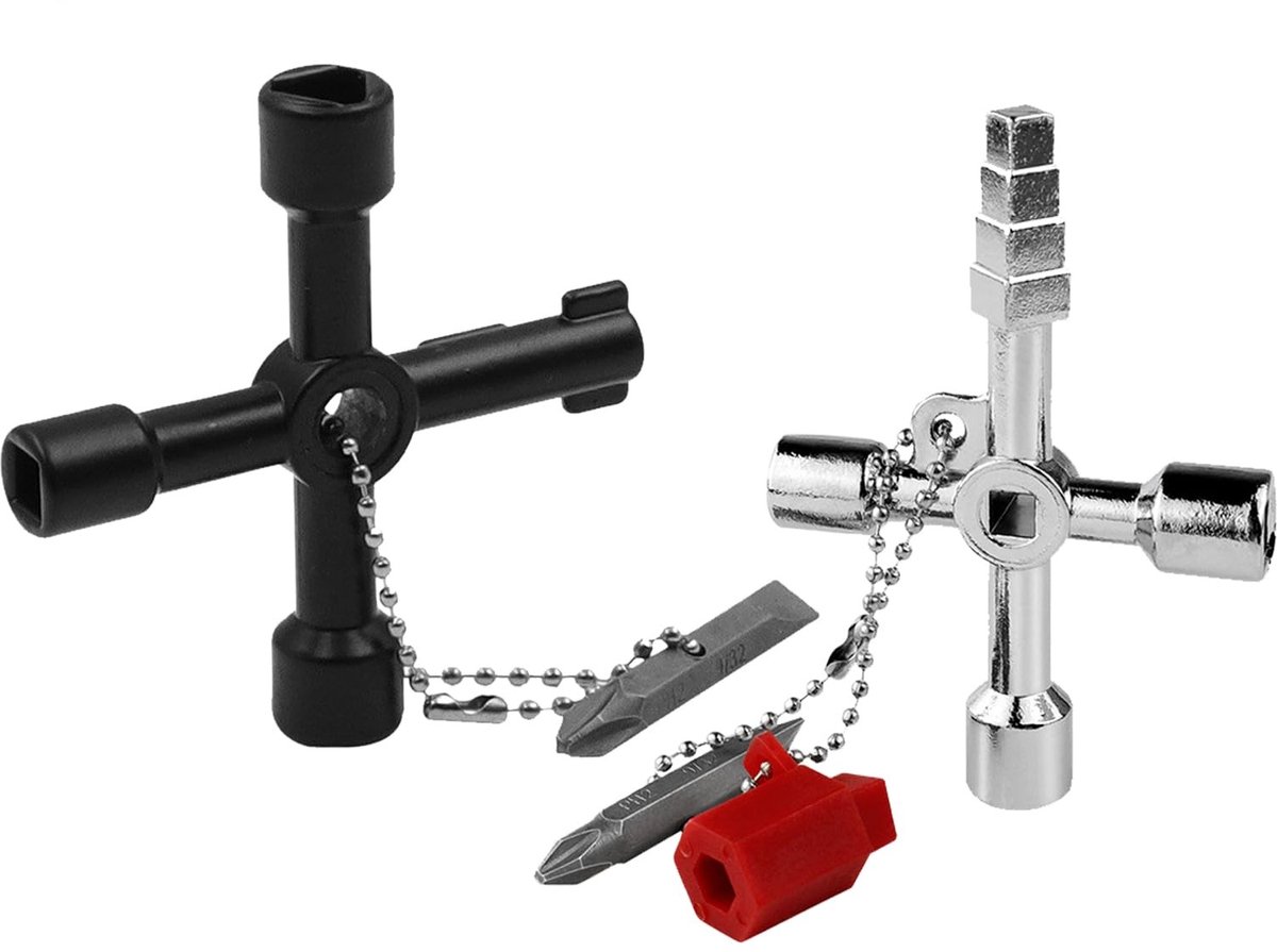 SolidKeus - Set van 2 Multifunctionele Driehoekssleutels