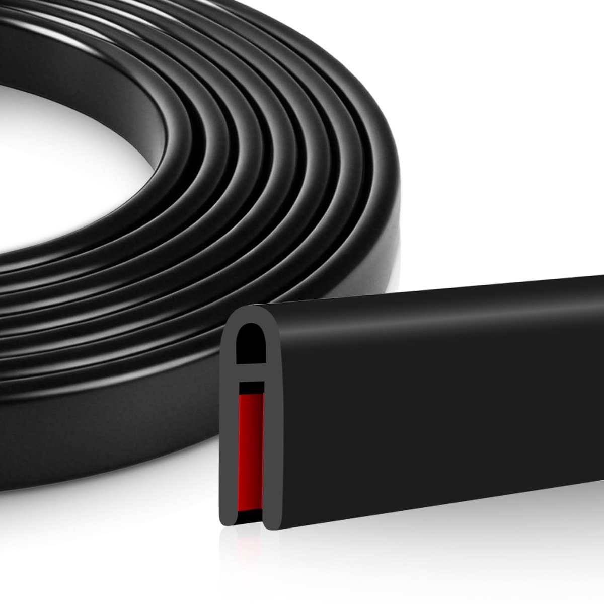 SolidKeus - Zelfklevende Siliconenrubber U-vormige Randbescherming voor Meubels