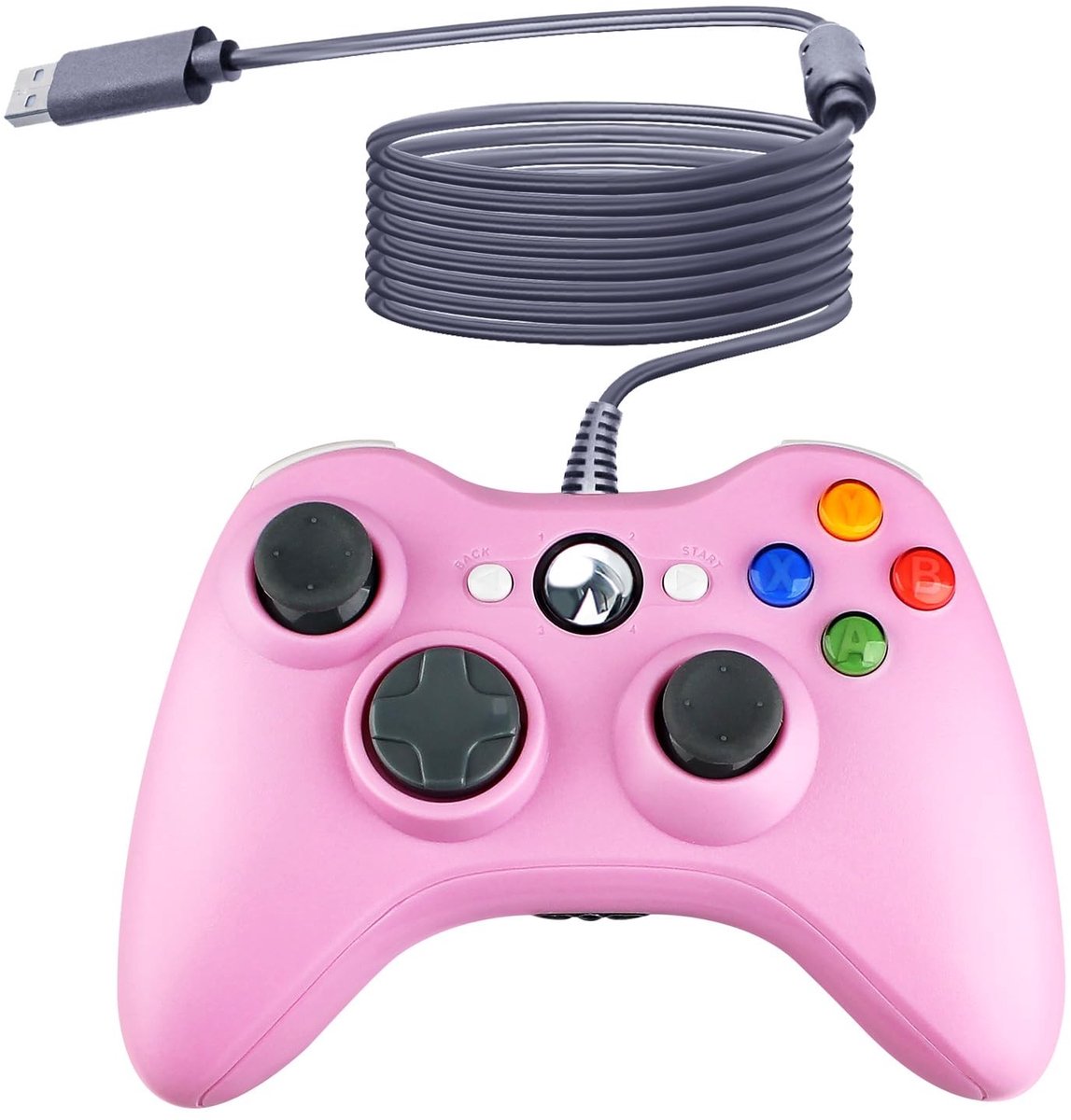 SolidKeus - Bedrade USB-controller voor Xbox 360 en Windows PC