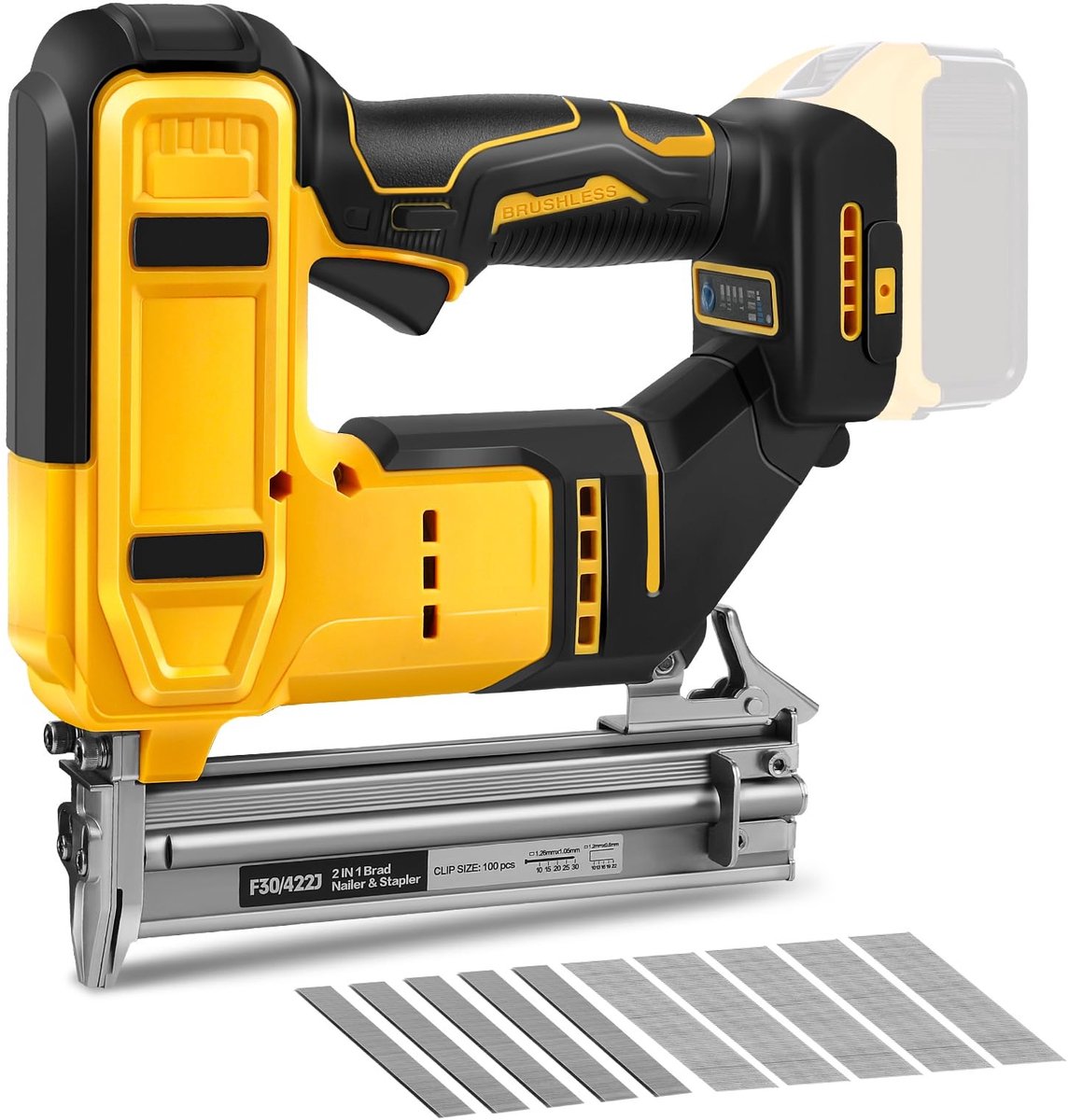 SolidKeus - 18GA Accu Nagelset voor DIY Houtbewerking