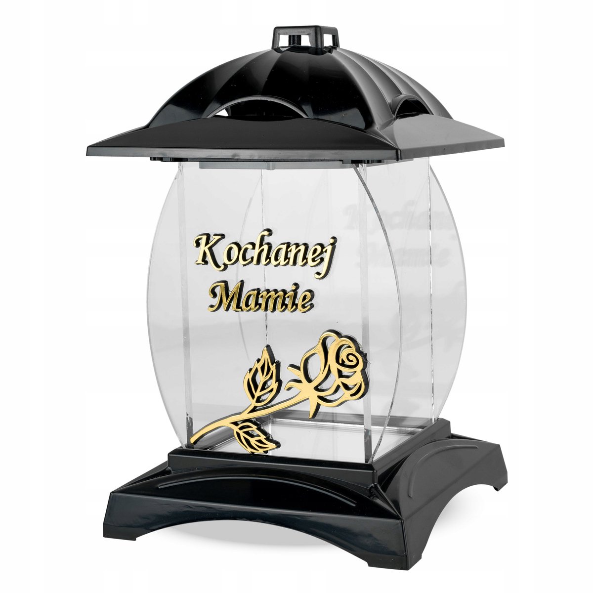 Artistieke Graflicht voor Mama, 25 cm, Zwart