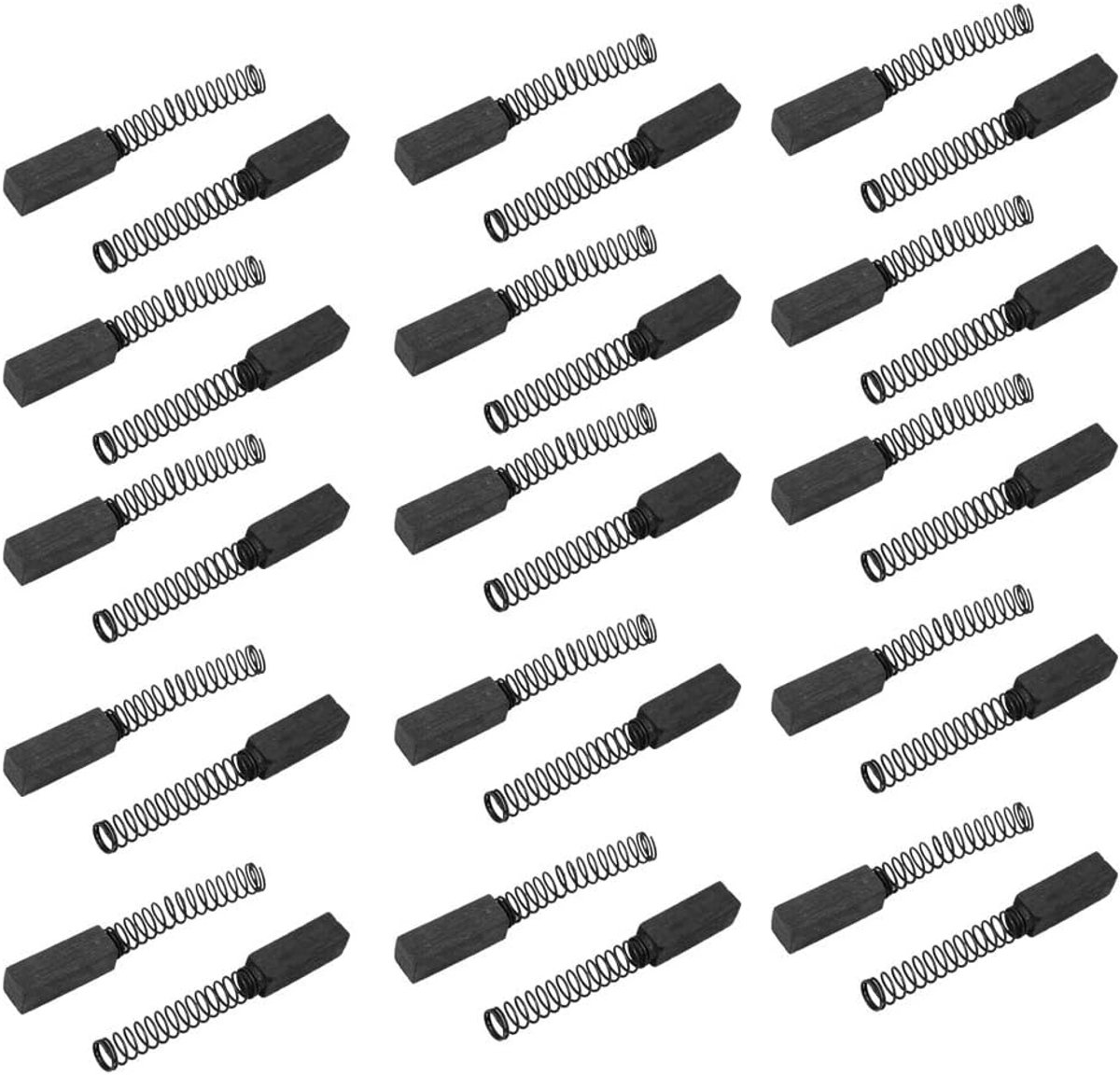 15 paar 4 mm x 4 mm x 13 mm koolborstels gereedschap stroomvoorziening voor elektrische hamer boormachine motor