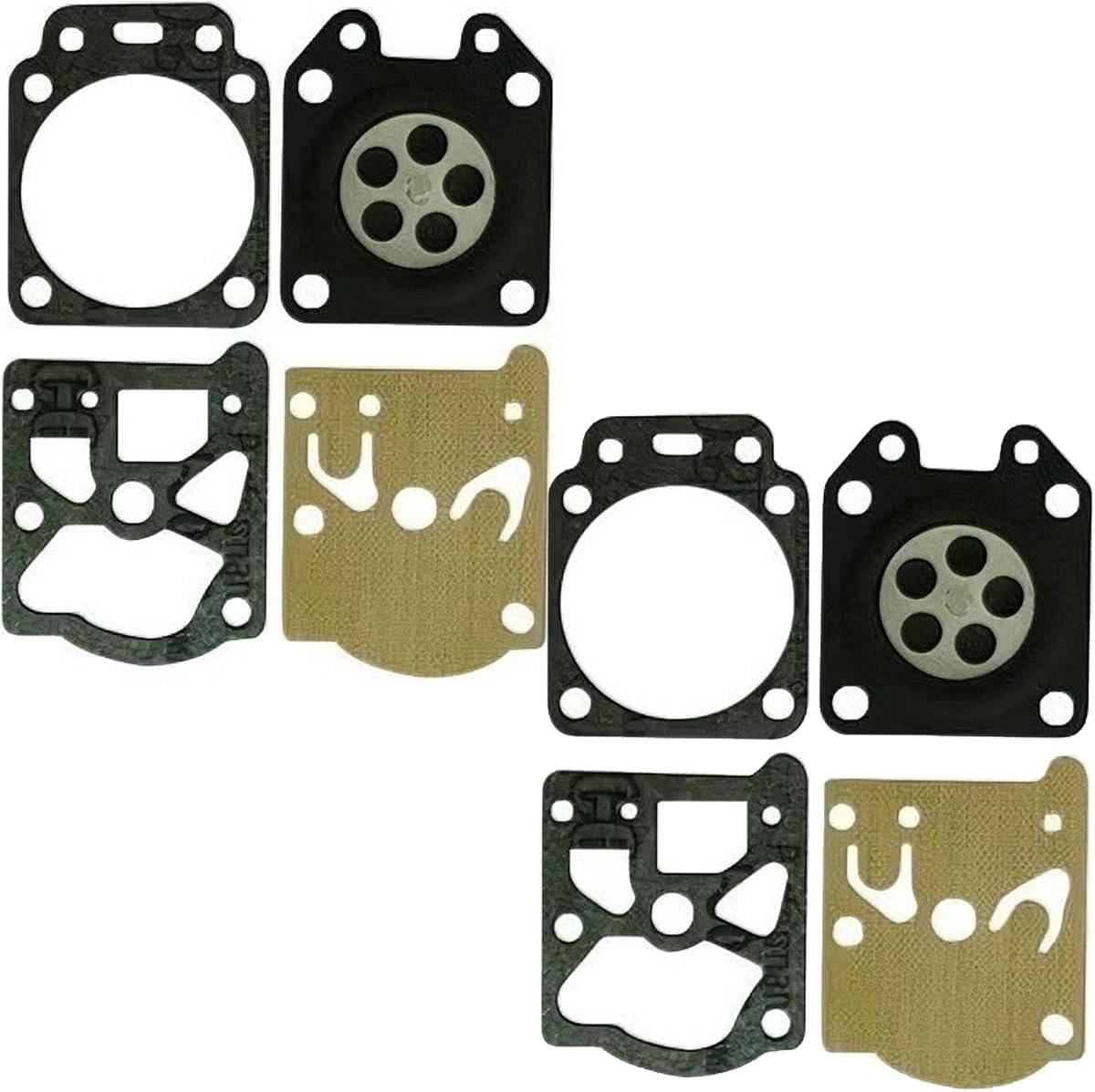 Carburetor Diaphragm Gasket Rebuild Repair Kit Replacement for Walbro K20-WAT K10-WAT WA WT Series Carb for Echo for McCulloch for Homelite for Stihl Chainsaw String Trimmer