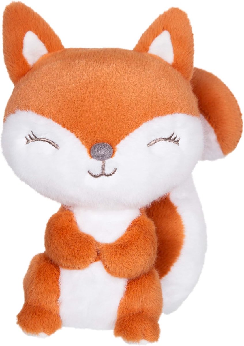 – KNUFFEL EEKHOORN COLOR - 15 CM – BRANDORANJE