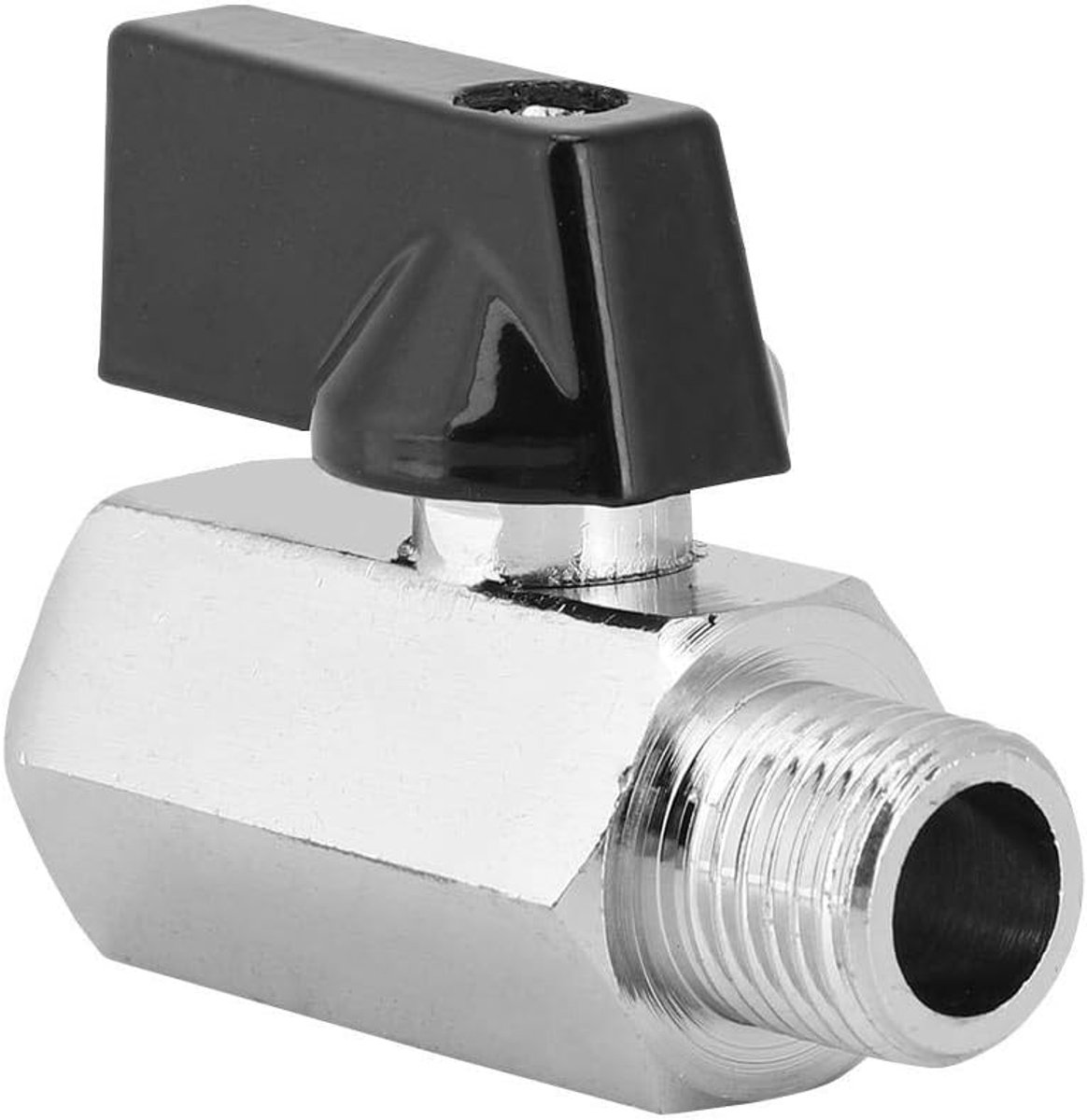 G1 / 4 binnendraad klep, messing waterkoeling klep, computer waterkoeling Accessoires voor computer waterkoeling met strakke sluiting/precieze draad/licht oppervlak