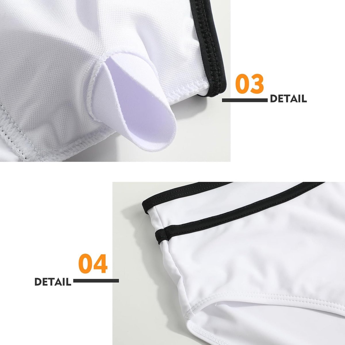 Sets voor dames, bikinitops, hoge taille, buikcontrole, badpakken, hoog uitgesneden damesbadpakken, gevoerde strandkleding