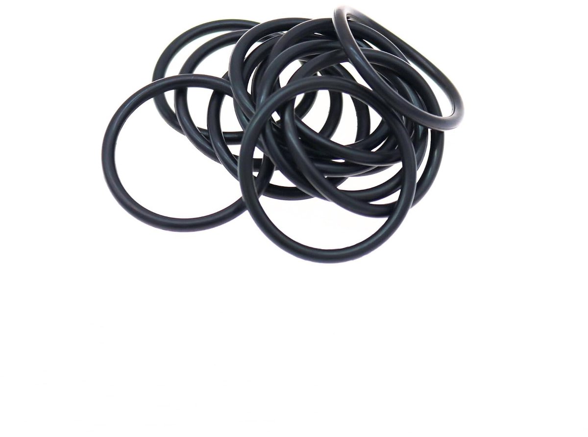 10 x O-ringafdichting, 32,95 × 2,62 mm, NBR (nitrilrubber), 70 Shore A, zwart, compatibel met Honda 91302-MB0-013, waterpomp/koelmiddelaansluitingen, -30 tot +120 °C