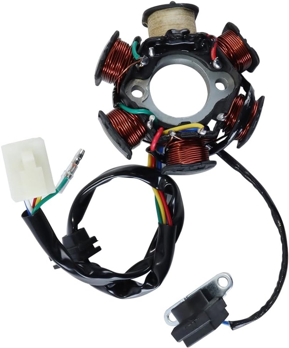 125 Dynamo, Dynamo 50 Cm, Generator Magneto Stator Spoel, 6 Spoelen 5 Draads Motorfiets Magneto Stator Spoel Vervanging Geschikt voor 50 CC 70 CC