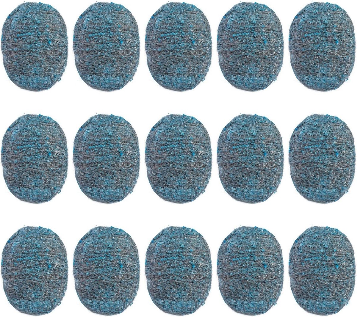 Verpakking met 15 reinigingsballen, afwasballen, keukenreinigingsgereedschap, herbruikbare reinigingsballen, reinigingsmiddelen voor keukengerei